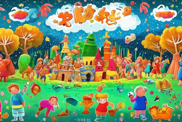 儿童游戏故事海报 - 幼儿园游戏故事海报