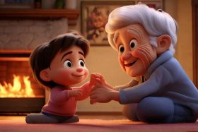 儿童德育故事动画片，德育故事孝篇动画片