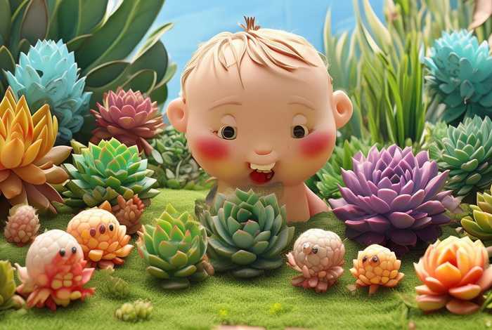 儿童多肉、儿童多肉吃动物内脏