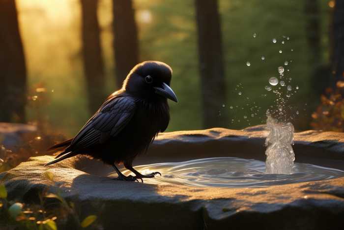 儿童故事大全睡前乌鸦喝水（睡前故事幼儿故事大全乌鸦喝水）