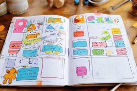 儿童口述日记表，儿童口述日记表格模板