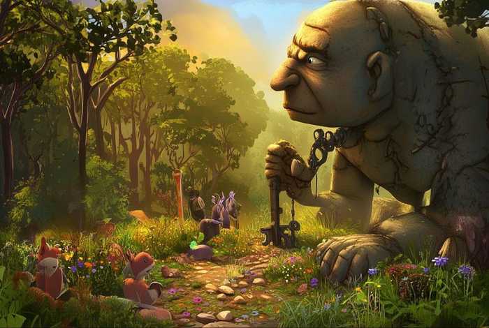 儿童睡前故事自私的巨人 - 幼儿园故事自私的巨人教案