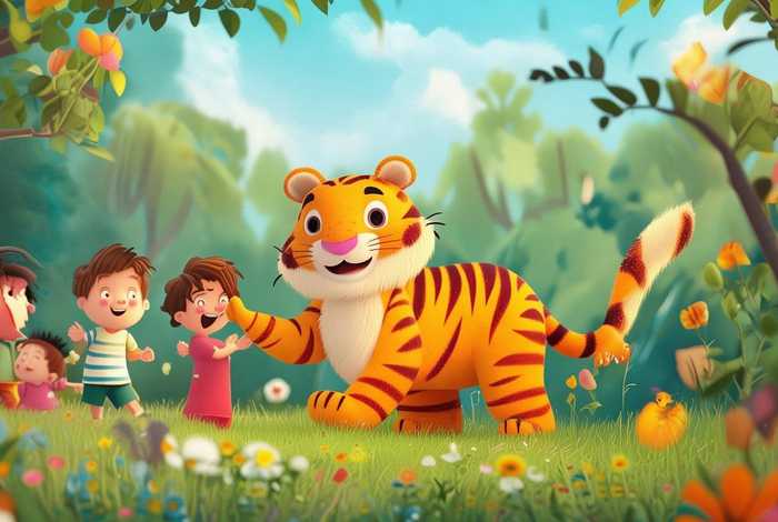 儿童故事桔子老虎；幼儿故事桔子老虎