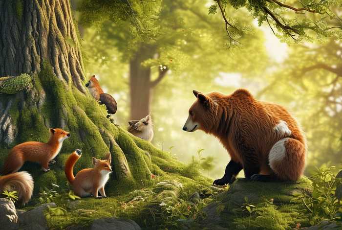 儿童故事大全森林法则 森林法则的故事