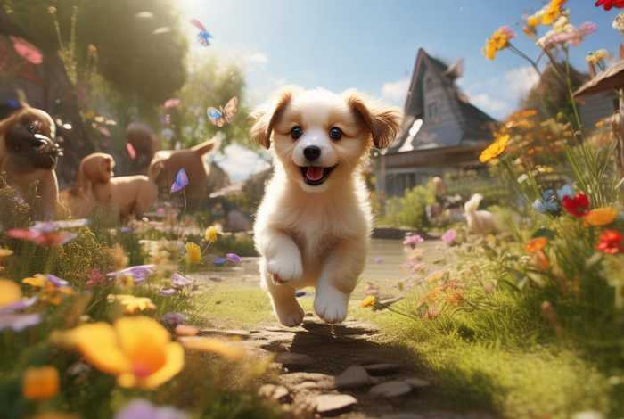 儿童故事狗狗们的生活 小狗的幼儿生活故事文字