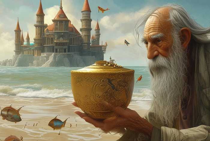 儿童故事渔夫和金鱼课件ppt 渔夫和金鱼的故事课件 儿童故事渔夫和金鱼课件ppt 渔夫和金鱼的故事课件