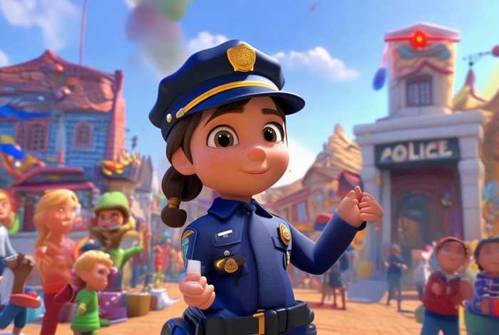 儿童故事书6-12岁警察的故事，少儿警察故事视频