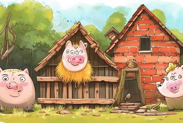 儿童绘本故事免费听三只小猪 三只小猪的绘本故事在线听