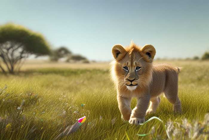 儿童故事小狮子历险记 儿童故事小狮子