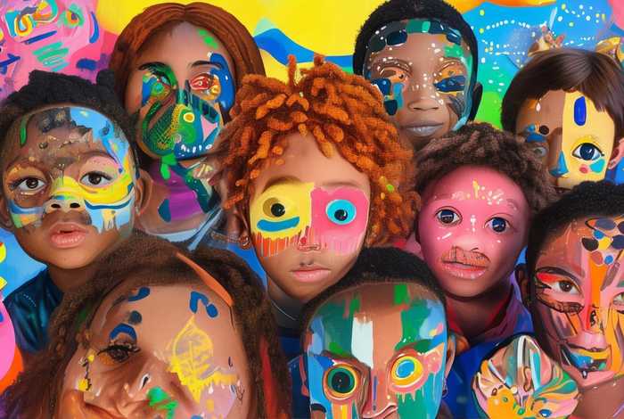 儿童彩绘图片 儿童彩绘图片酷酷的 儿童彩绘图片 儿童彩绘图片酷酷的