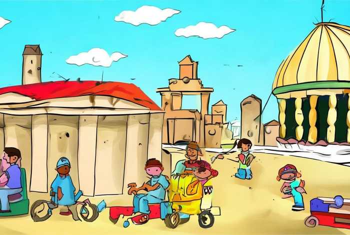 儿童画历史（历史画简单）