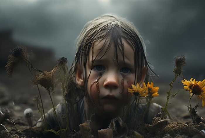 儿童惨状 - 儿童的惨状