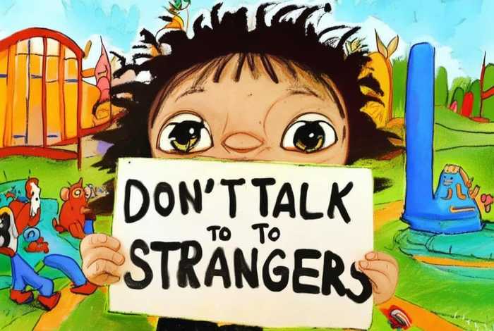 儿童故事不要和陌生人说话 - 儿童绘本故事不要和陌生人说话