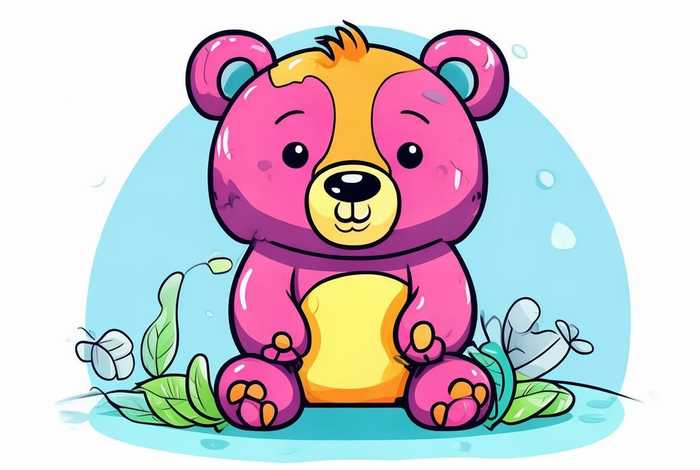 儿童熊出没简笔画涂色打印a4 熊出没简笔画 涂色