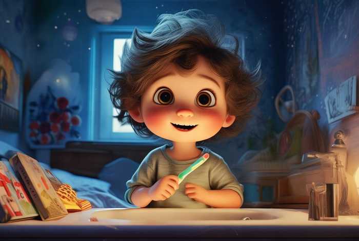 儿童睡前刷牙绘本故事、睡前故事幼儿故事大全刷牙