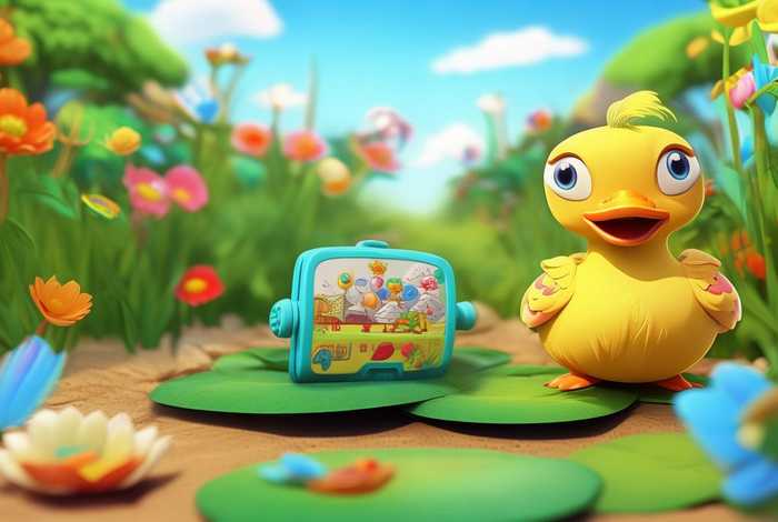 儿童故事鸭子配插图 播放故事鸭子图片游戏