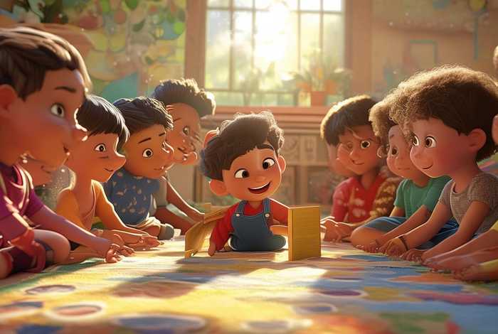 儿童睡前故事找朋友故事 - 幼儿园找朋友故事