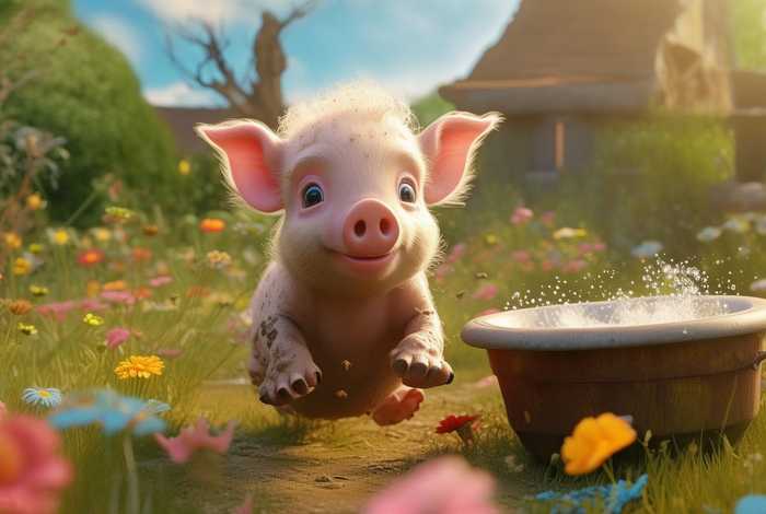 不洗澡的小猪故事；小猪不洗澡的故事教案