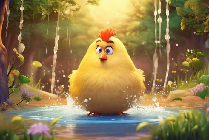 儿童故事书落汤鸡 落汤鸡的故事文字版