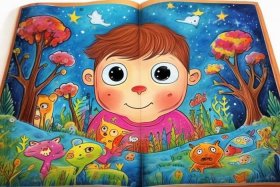 儿童图文小故事，幼儿图文故事小画册