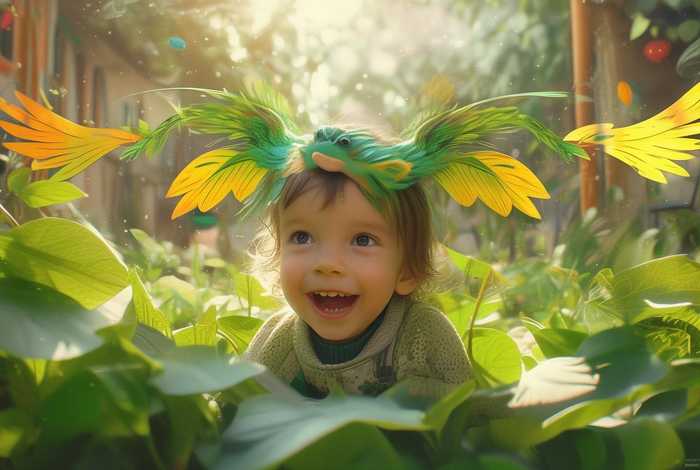 儿童故事叶子鸟；叶子的故事幼儿园