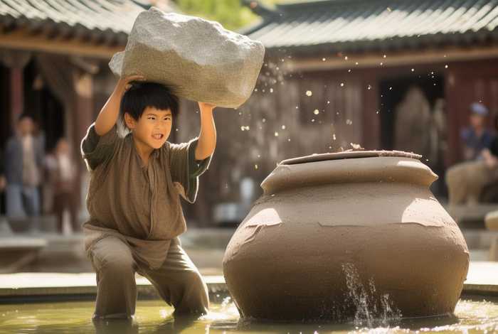 儿童故事司马光砸缸的故事100字、司马光砸缸的小故事50字