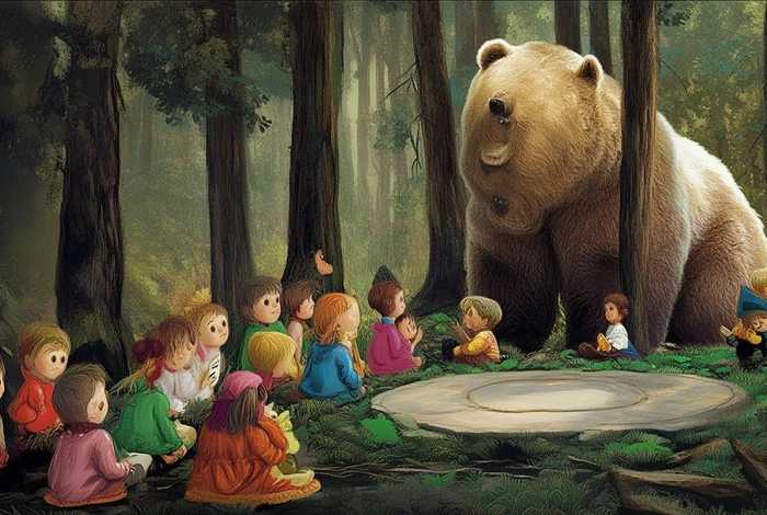 brown bear故事表演（Brown bear故事表演的串词）