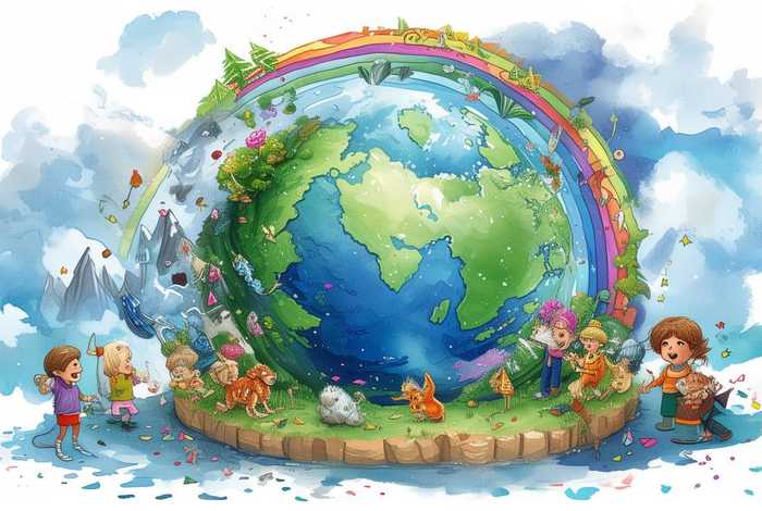 儿童关于地球故事 关于地球的幼儿绘本故事