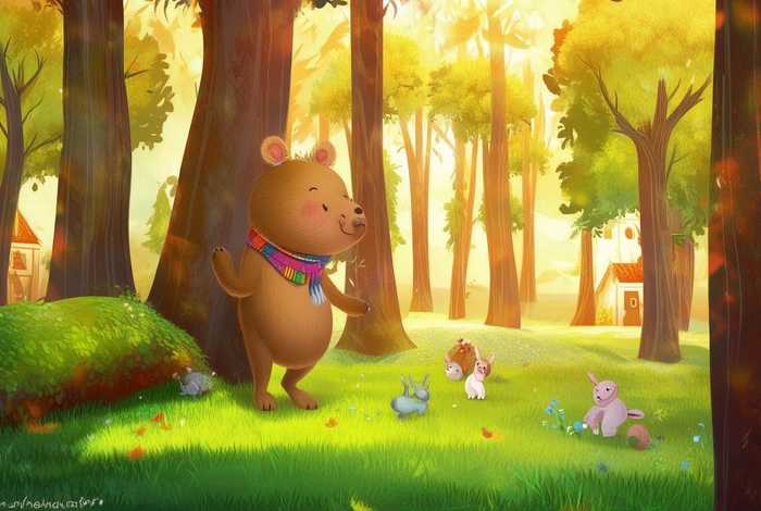 儿童熊出没的故事书，熊出没幼儿故事