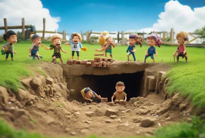 《地道战》儿童版完整版（儿童版的地道战）