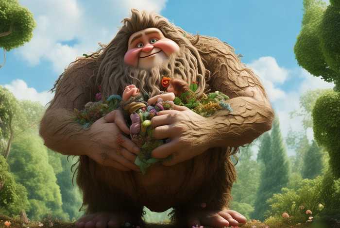 儿童故事绘本《巨人》、巨人的绘本故事