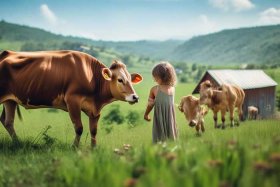 儿童养牛故事、养牛致富故事