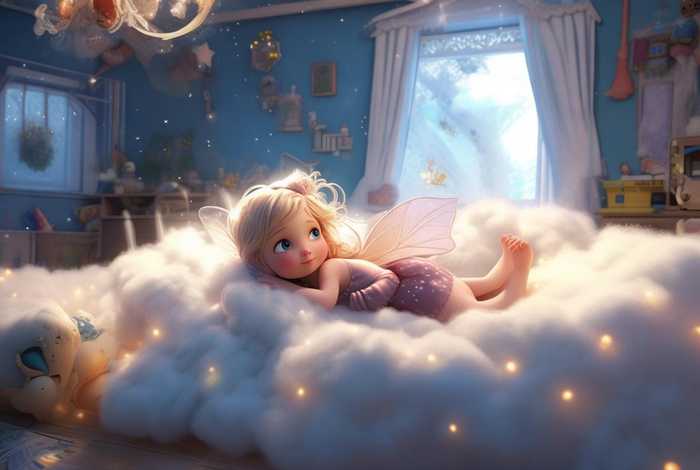 儿童故事小精灵睡觉、睡觉小精灵的故事