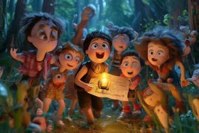 儿童历险故事（历险小故事）