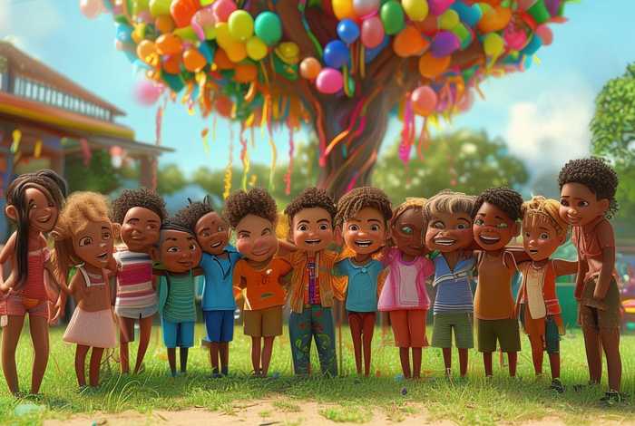 儿童团结友爱的画、儿童团结友爱的画画作品