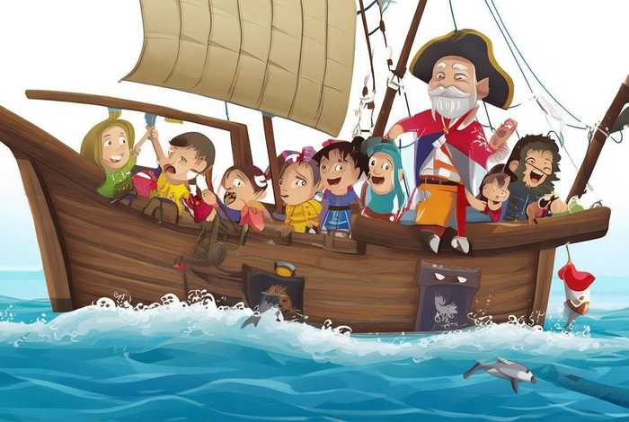儿童海盗故事在线收听；关于海盗的幼儿故事
