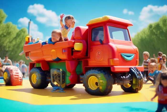 儿童翻斗车故事、幼儿关于翻斗车的故事