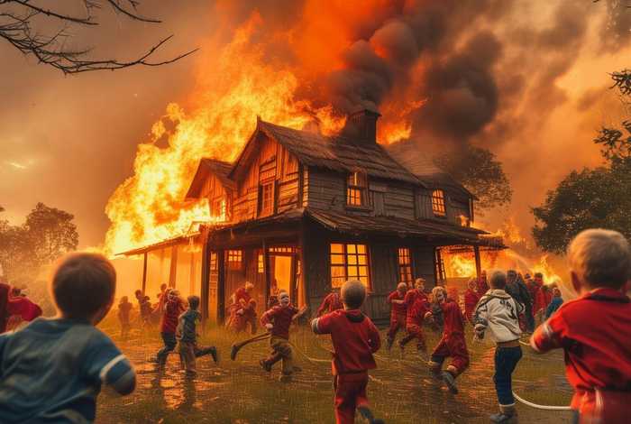 儿童故事《着火了》、着火了儿童故事完整版