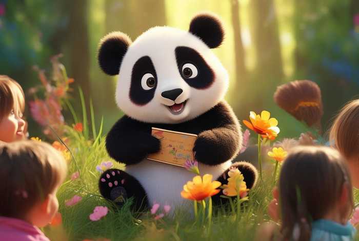儿童熊猫故事绘本讲解、幼儿园关于熊猫的绘本故事