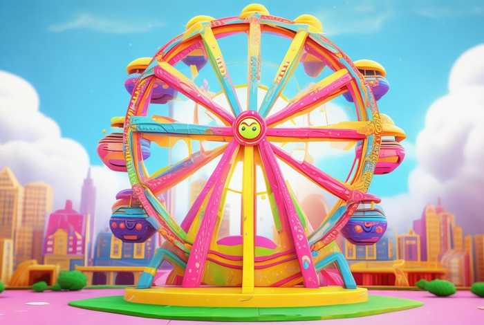 儿童摩天轮图片（儿童摩天轮图片卡通）