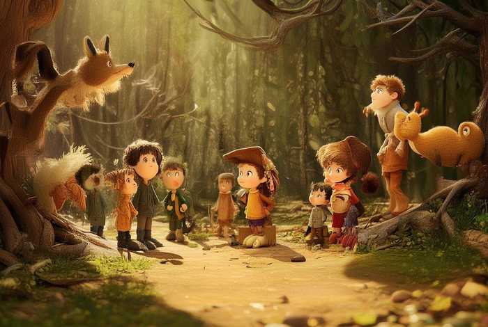 儿童故事传说中的故事；传说故事在小孩子心中总是神奇的