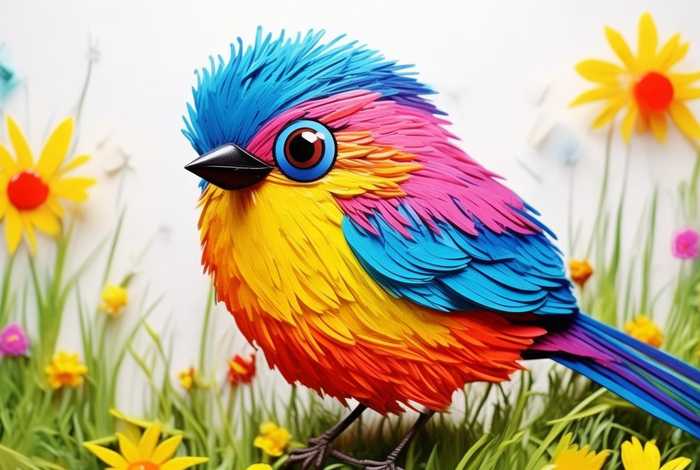 儿童故事画小鸟 儿童画画小鸟大全简单漂亮