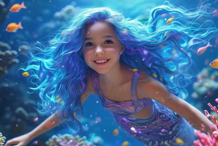 儿童美人鱼视频 少儿美人鱼视频