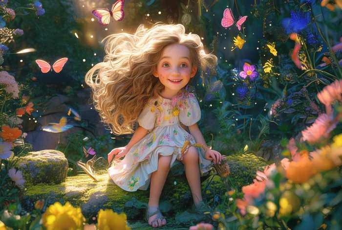 儿童故事女生（幼儿故事小女孩）