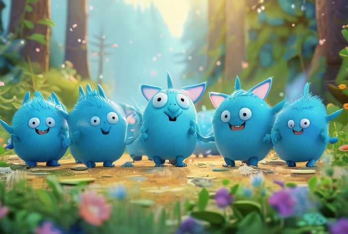 儿歌可爱的蓝精灵原声 - 儿歌可爱的蓝精灵原声版