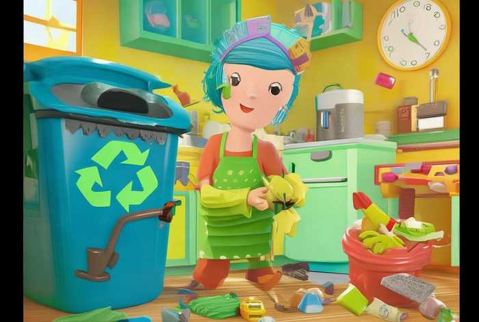 倒垃圾动画片 倒垃圾动画片图片