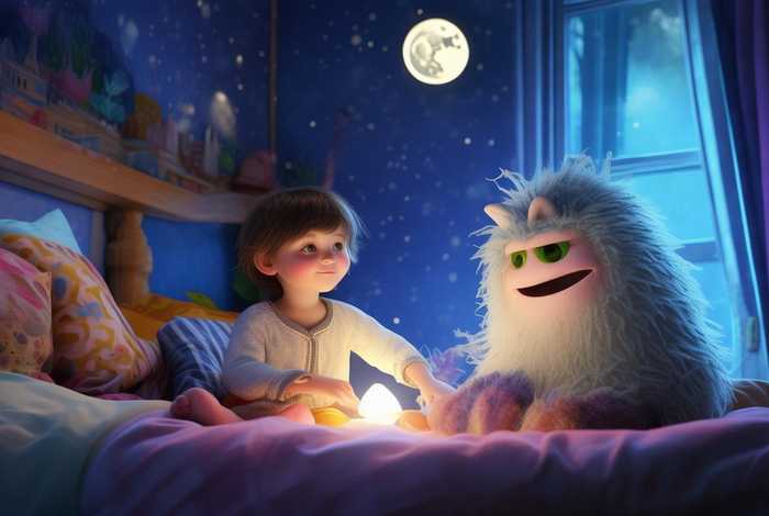 儿童怪兽故事睡前故事（怪兽 睡前故事）