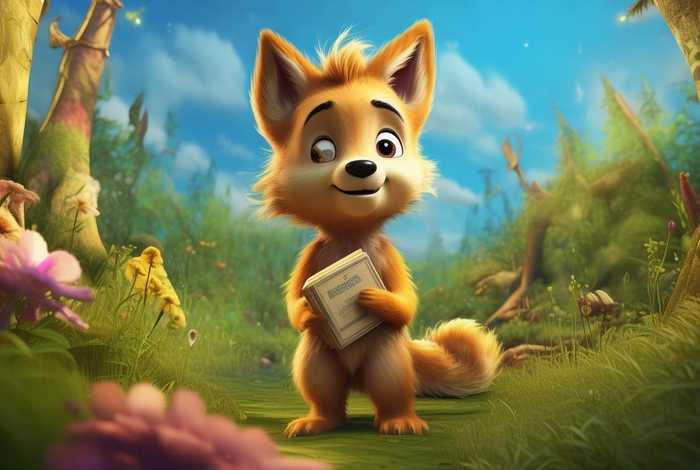 儿童故事长大的狼 - 长大的幼儿故事