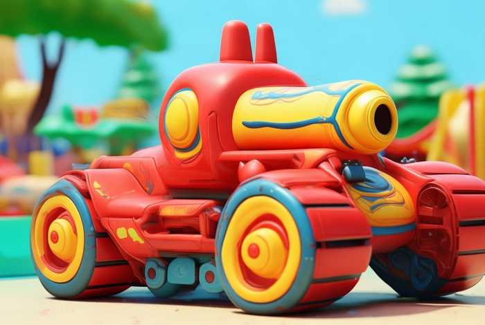 儿童故事炮弹车 儿童手工炮弹车