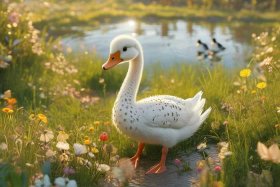 丑小鸭的英语绘本故事 丑小鸭的英语绘本故事小报